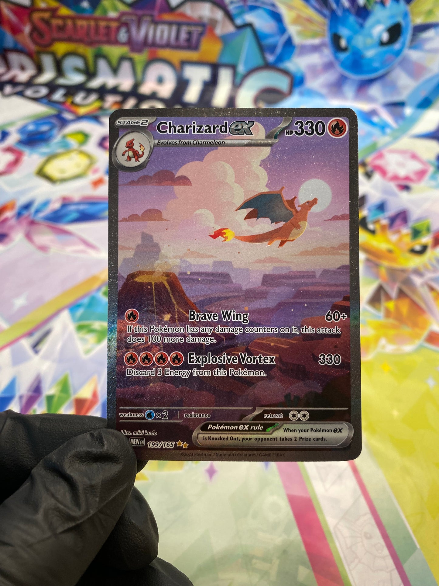 Pokémon Charizard Ex #199 (151) - NM/M