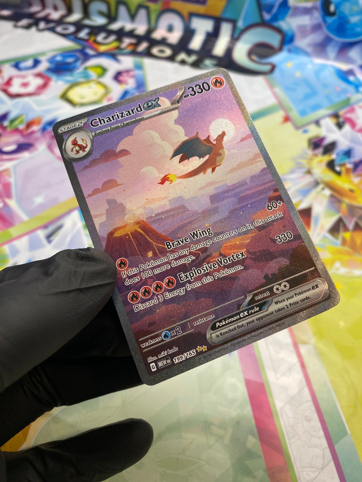 Pokémon Charizard Ex #199 (151) - NM/M