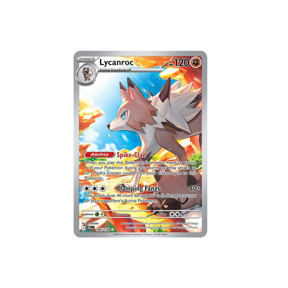 Pokémon Lycanroc #166 (JTG) NM/M