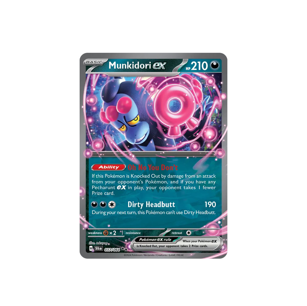 Pokémon Munkidori ex #037 (SFA) - NM/M