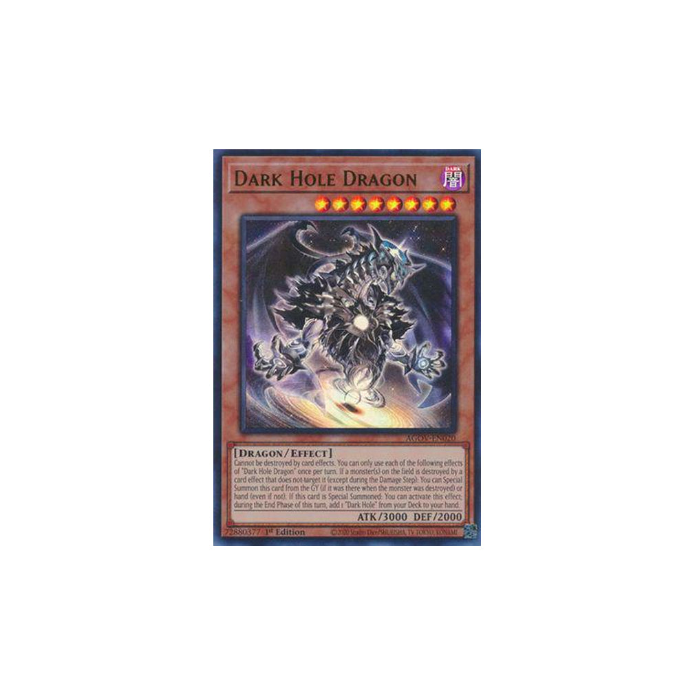 Yu-Gi-Oh! Dark Hole Dragon (AGOV-EN020) - NM/M