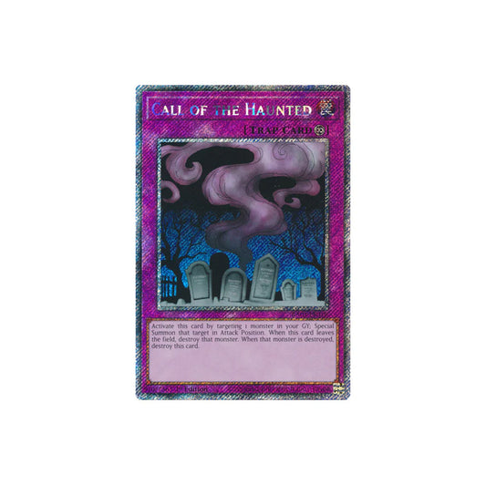 Yu-Gi-Oh! Call Of The Haunted (RA03-EN108) Platinum Secret Rare - NM/M