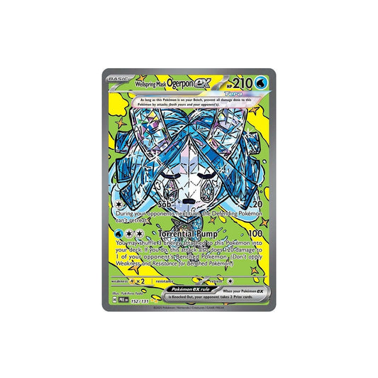 Pokémon Wellspring Mask Ogerpon Ex #152 (PRE) - NM/M
