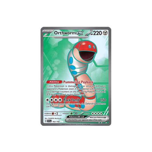 Pokémon Orthworm Ex #162 (SCR) - NM/M