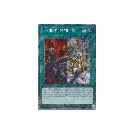Yu-Gi-Oh! Pantheism of the Monarchs (RA04-EN261) Platinum Secret Rare - NM/M
